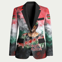 Wangari Maathai Blazer Kenyan Flag Watercolor Style - Environmental Quote Planting Trees Tribute Eco-Activism - Wonder Print Shop