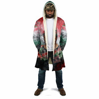 Wangari Maathai Cloak Kenyan Flag Watercolor Style - Environmental Quote Planting Trees Tribute Eco-Activism - Wonder Print Shop