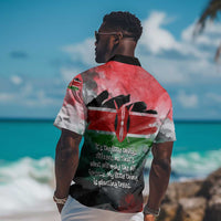 Wangari Maathai Hawaiian Shirt Kenyan Flag Watercolor Style - Environmental Quote Planting Trees Tribute Eco-Activism - Wonder Print Shop