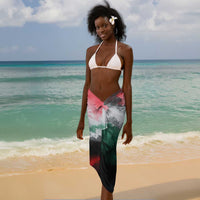 Wangari Maathai Sarong Kenyan Flag Watercolor Style - Environmental Quote Planting Trees Tribute Eco-Activism - Wonder Print Shop