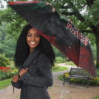 Wangari Maathai Umbrella Kenyan Flag Watercolor Style - Environmental Quote Planting Trees Tribute Eco-Activism - Wonder Print Shop
