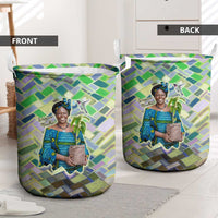 Wangari Maathai Laundry Basket Hummingbird Quote Tree Planting Theme Environmental Justice Tribute - Wonder Print Shop