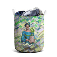 Wangari Maathai Laundry Basket Hummingbird Quote Tree Planting Theme Environmental Justice Tribute - Wonder Print Shop