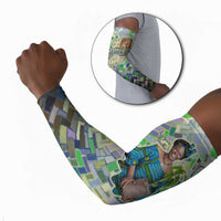 Wangari Maathai Arm Sleeves Hummingbird Quote Tree Planting Theme Environmental Justice Tribute - Wonder Print Shop