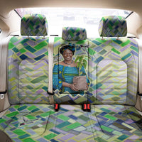 Wangari Maathai Back Car Seat Cover Hummingbird Quote Tree Planting Theme Environmental Justice Tribute - Wonder Print Shop