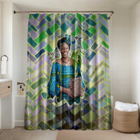 Wangari Maathai Bathroom Set Hummingbird Quote Tree Planting Theme Environmental Justice Tribute - Wonder Print Shop