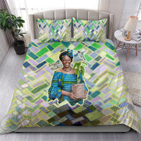 Wangari Maathai Bedding Set Hummingbird Quote Tree Planting Theme Environmental Justice Tribute - Wonder Print Shop