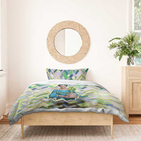 Wangari Maathai Bedding Set Hummingbird Quote Tree Planting Theme Environmental Justice Tribute - Wonder Print Shop