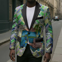 Wangari Maathai Blazer Hummingbird Quote Tree Planting Theme Environmental Justice Tribute - Wonder Print Shop
