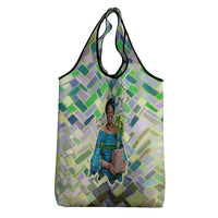 Wangari Maathai Grocery Bag Hummingbird Quote Tree Planting Theme Environmental Justice Tribute - Wonder Print Shop