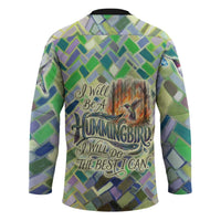 Wangari Maathai Hockey Jersey Hummingbird Quote Tree Planting Theme Environmental Justice Tribute - Wonder Print Shop