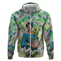 Wangari Maathai Hoodie Hummingbird Quote Tree Planting Theme Environmental Justice Tribute - Wonder Print Shop