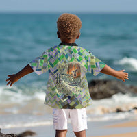 Wangari Maathai Kid Hawaiian Shirt Hummingbird Quote Tree Planting Theme Environmental Justice Tribute - Wonder Print Shop