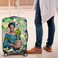 Wangari Maathai Luggage Cover Hummingbird Quote Tree Planting Theme Environmental Justice Tribute - Wonder Print Shop