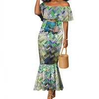 Wangari Maathai Mermaid Dress Hummingbird Quote Tree Planting Theme Environmental Justice Tribute - Wonder Print Shop