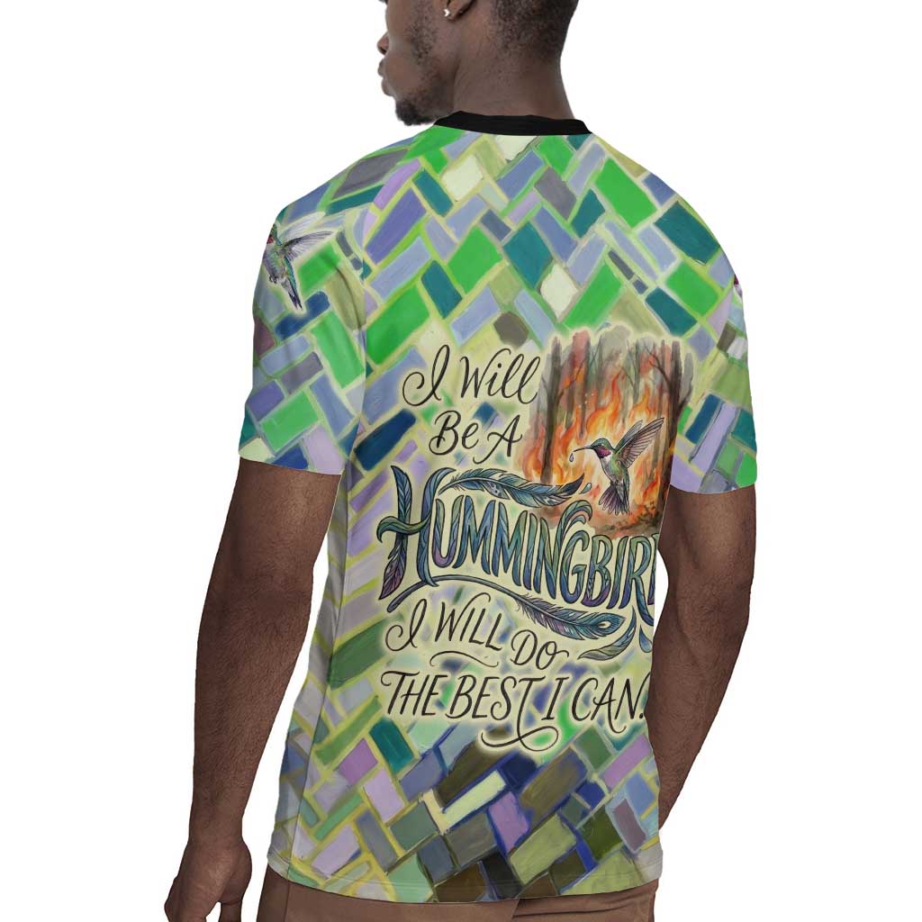 Wangari Maathai Rugby Jersey Hummingbird Quote Tree Planting Theme Environmental Justice Tribute - Wonder Print Shop