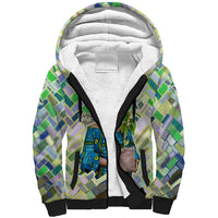Wangari Maathai Sherpa Hoodie Hummingbird Quote Tree Planting Theme Environmental Justice Tribute - Wonder Print Shop