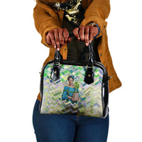 Wangari Maathai Shoulder Handbag Hummingbird Quote Tree Planting Theme Environmental Justice Tribute - Wonder Print Shop