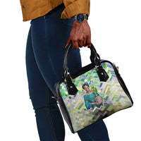 Wangari Maathai Shoulder Handbag Hummingbird Quote Tree Planting Theme Environmental Justice Tribute - Wonder Print Shop
