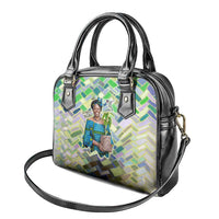 Wangari Maathai Shoulder Handbag Hummingbird Quote Tree Planting Theme Environmental Justice Tribute - Wonder Print Shop