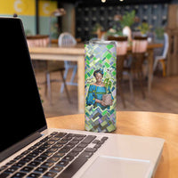 Wangari Maathai Skinny Tumbler Hummingbird Quote Tree Planting Theme Environmental Justice Tribute - Wonder Print Shop