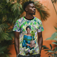 Wangari Maathai T shirt Hummingbird Quote Tree Planting Theme Environmental Justice Tribute - Wonder Print Shop