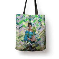 Wangari Maathai Tote Bag Hummingbird Quote Tree Planting Theme Environmental Justice Tribute - Wonder Print Shop