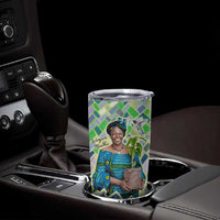 Wangari Maathai Tumbler Cup Hummingbird Quote Tree Planting Theme Environmental Justice Tribute - Wonder Print Shop