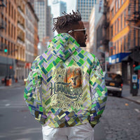 Wangari Maathai Zip Hoodie Hummingbird Quote Tree Planting Theme Environmental Justice Tribute - Wonder Print Shop