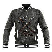 Queen Nzinga Baseball Jacket Fierce African Warrior Queen - Dark Tribal Fire Art - Wonder Print Shop