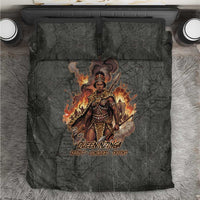 Queen Nzinga Bedding Set Fierce African Warrior Queen - Dark Tribal Fire Art - Wonder Print Shop