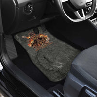 Queen Nzinga Car Mats Fierce African Warrior Queen - Dark Tribal Fire Art - Wonder Print Shop