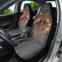 Queen Nzinga Car Seat Cover Fierce African Warrior Queen - Dark Tribal Fire Art - Wonder Print Shop