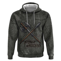 Queen Nzinga Hoodie Fierce African Warrior Queen - Dark Tribal Fire Art - Wonder Print Shop