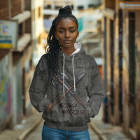 Queen Nzinga Hoodie Fierce African Warrior Queen - Dark Tribal Fire Art - Wonder Print Shop