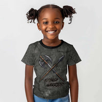 Queen Nzinga Kid T shirt Fierce African Warrior Queen - Dark Tribal Fire Art - Wonder Print Shop