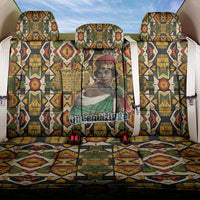 Queen Nzinga Back Car Seat Cover Mbandi Traditional Regal Portrait Empowerment Quote African Female Leadership - Wonder Print Shop