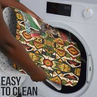 Queen Nzinga Bathroom Set Mbandi Traditional Regal Portrait Empowerment Quote African Female Leadership - Wonder Print Shop