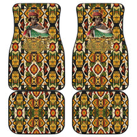 Queen Nzinga Car Mats Mbandi Traditional Regal Portrait Empowerment Quote African Female Leadership - Wonder Print Shop