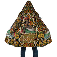 Queen Nzinga Cloak Mbandi Traditional Regal Portrait Empowerment Quote African Female Leadership - Wonder Print Shop