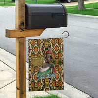 Queen Nzinga Garden Flag Mbandi Traditional Regal Portrait Empowerment Quote African Female Leadership - Wonder Print Shop