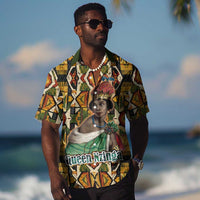 Queen Nzinga Hawaiian Shirt Mbandi Traditional Regal Portrait Empowerment Quote African Female Leadership - Wonder Print Shop