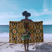 Queen Nzinga Sarong Mbandi Traditional Regal Portrait Empowerment Quote African Female Leadership - Wonder Print Shop