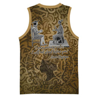 Queen Nzinga Basketball Jersey Cowrie Crown Silhouette Royal Power - Wonder Print Shop