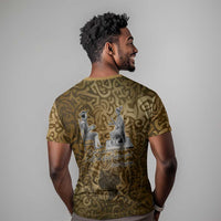Queen Nzinga T shirt Cowrie Crown Silhouette Royal Power - Wonder Print Shop