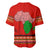 South Africa Wildlife Baseball Jersey Tribal Pattern with National Flag and Safari Silhouettes