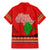South Africa Wildlife Family Matching Mermaid Dress and Hawaiian Shirt Tribal Pattern with National Flag and Safari Silhouettes