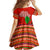 South Africa Wildlife Family Matching Off Shoulder Maxi Dress and Hawaiian Shirt Tribal Pattern with National Flag and Safari Silhouettes