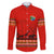South Africa Wildlife Family Matching Puletasi and Hawaiian Shirt Tribal Pattern with National Flag and Safari Silhouettes