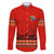 South Africa Wildlife Family Matching Short Sleeve Bodycon Dress and Hawaiian Shirt Tribal Pattern with National Flag and Safari Silhouettes